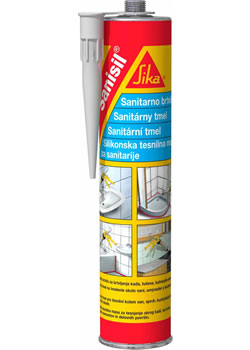 Sanisil® - silikonska masa za brtvljenje na bazi octene kiseline