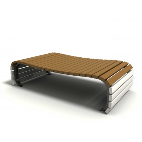 TIP 3531 KLUPA LEŽALJKA ČELIK - ALUMINIJ