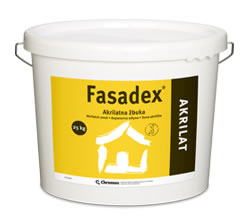 Akrilatna zaštitno dekorativna žbuka FASADEX