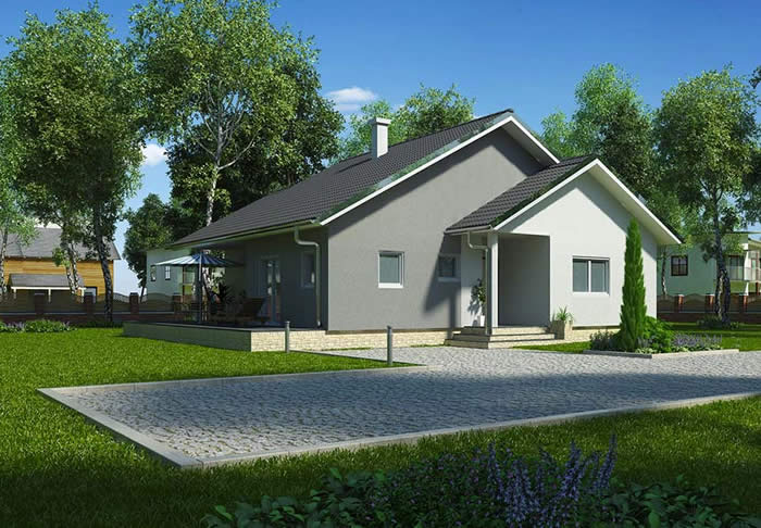 ABIES montažna niskoenergetska kuća