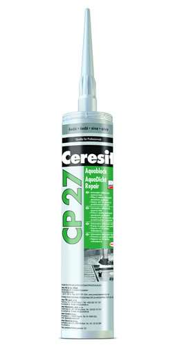 CERESIT CP 27 AquaBlock - Univerzalno silikonsko brtvilo