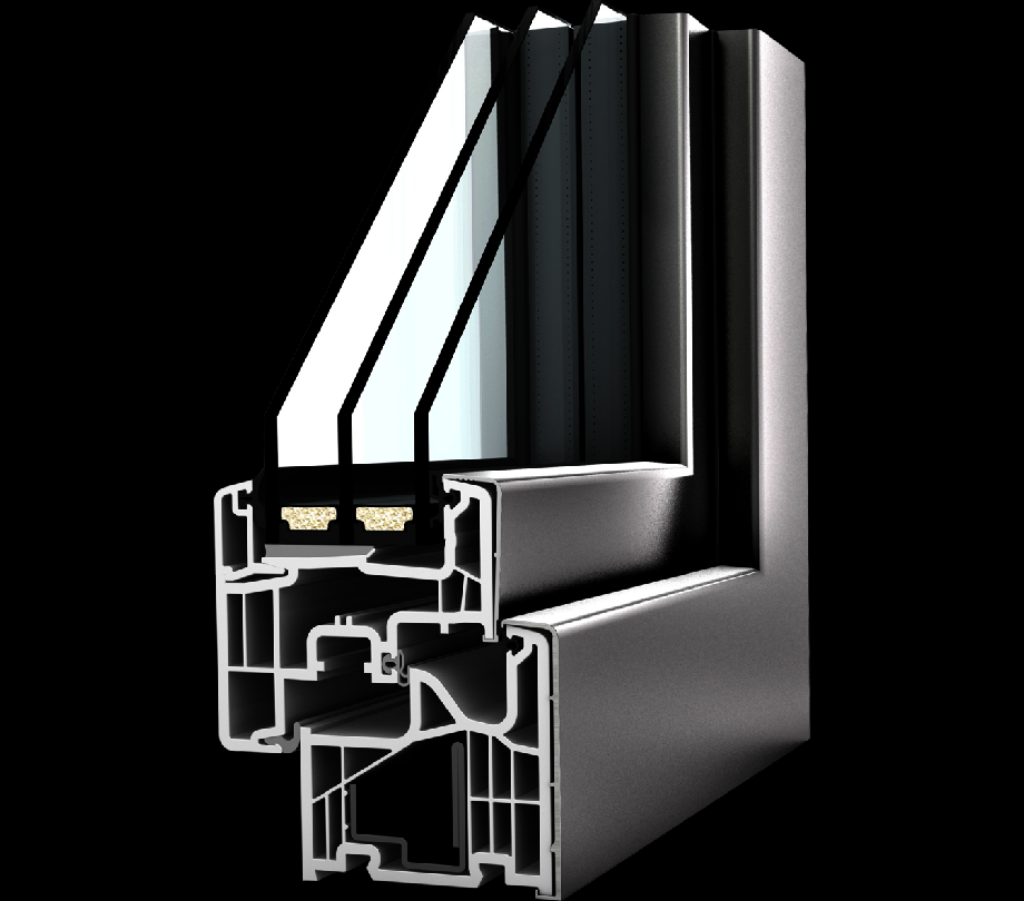 KF 310 home soft PVC-ALUMINIJ