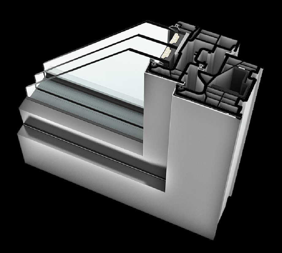 KF 310 home pure PVC-ALUMINIJ