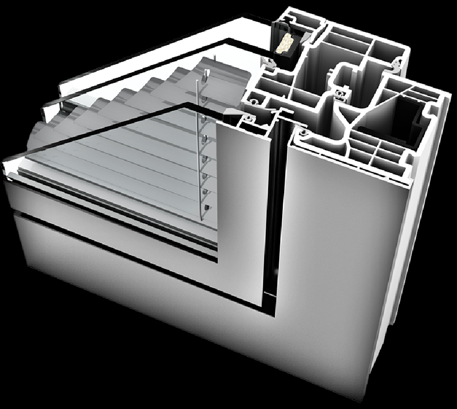 KV 350 homepure PVC-ALUMINIJ