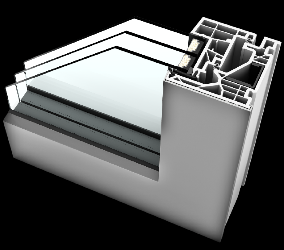 KF 520 studio PVC-ALUMINIJ