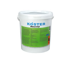 KÖSTER Waterstop - Bubreći, brzovezujući mort za brtvljenje aktivnih prodora vode