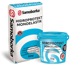 HIDROPROTEKT MONOELASTIK - 1k visokoelastična hidroizolacijska masa za zidove, podove, terase...