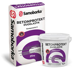 BETONPROTEKT DUOELASTIK - Dvokoponentna hidroizolacijska masa za izolaciju ravnih krovova, betona i armirano-betonskih konstrukc