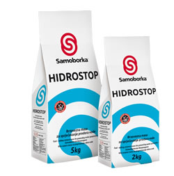 HIDROSTOP - Brzovezna mineralna masa za sanaciju vidljivih prodora vode kroz betonske površine