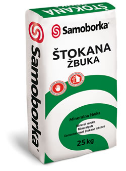 ŠTOKANA ŽBUKA - Cementna žbuka specifične štokane teksture